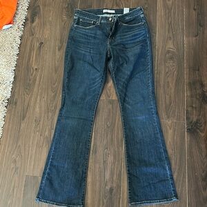 Levi's signature gold shaping bootcut jeans size 12 long 31/34